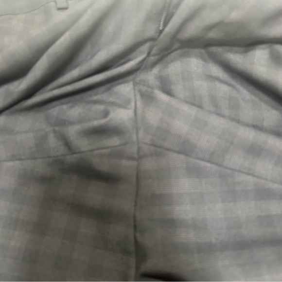Sean John Fine Custom Tailored Black Checked Uncuffed Trousers Men’s 40Wx29L - Picture 10 of 13